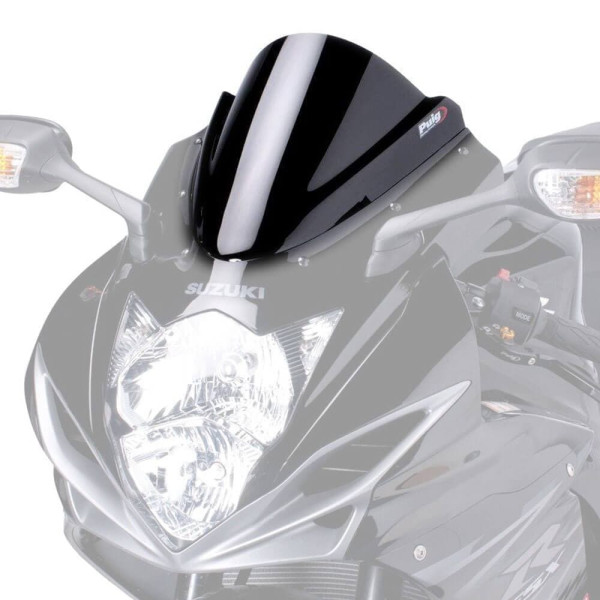 Puig Puig racing screen | black (opaque) | suzuki gsx-r600 2011>current